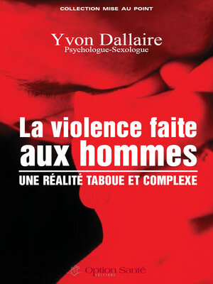 cover image of La violence faite aux hommes